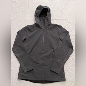 Lululemon Cold Terrain 3/4 Zip Hoodie Jacket Stretch Workout Men’s Large
